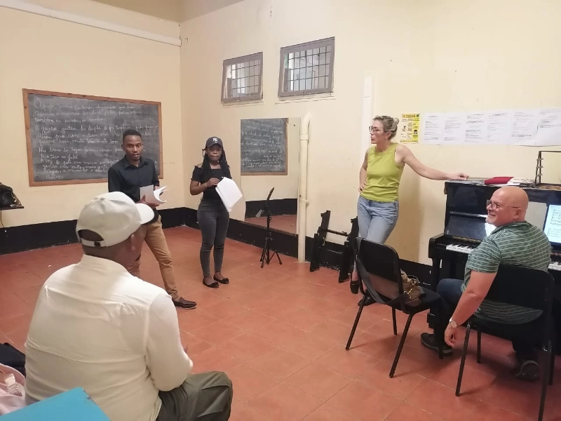 Masterclass de canto orientado por Jacobi Devillers