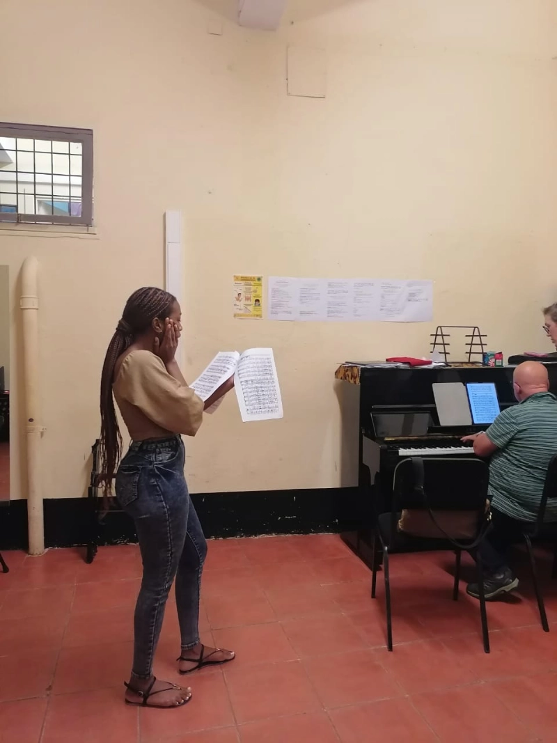 Masterclass de canto orientado por Jacobi Devillers