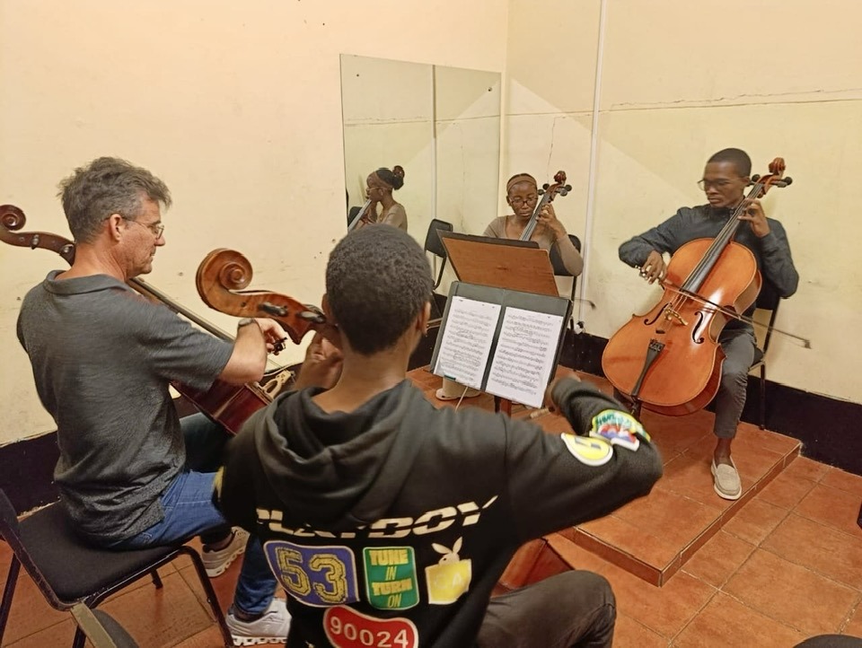 Masterclass de violoncelo com Peter Martens