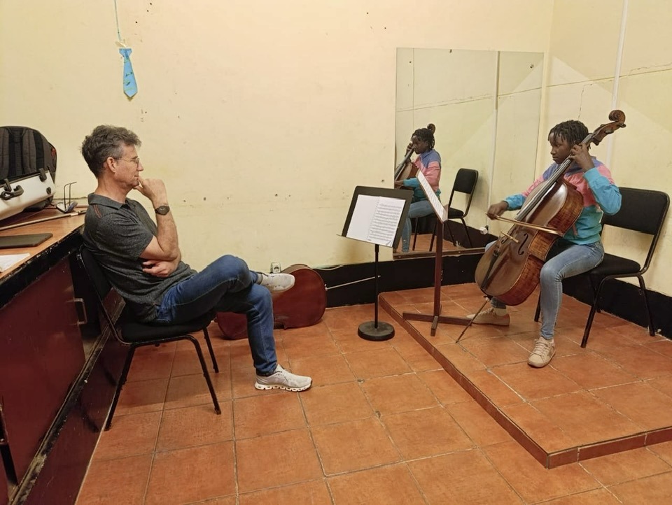 Masterclass de violoncelo com Peter Martens