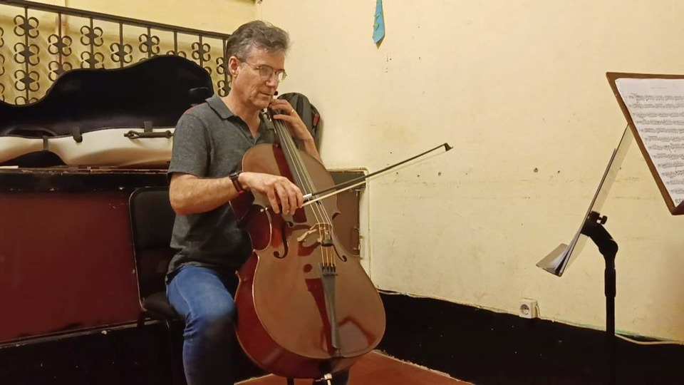 Masterclass de violoncelo com Peter Martens