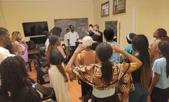 Workshop de coro com prof Zander Kritzinger