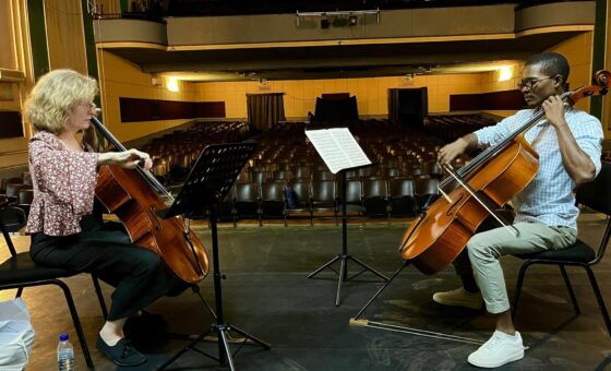 Masterclasse de Violoncelo com a professora Catherine Strynckx